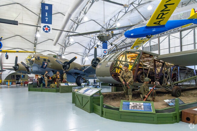 Visit the Air Mobility Command Museum to see a collection of old planes at Dover Air Force Base near Woodside.