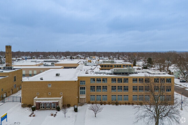 Cleveland Hill High School has 385 students.