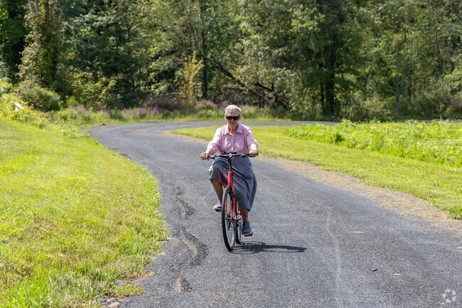 The Osterhoudt Flats is located in Stone Ridge, NY and is perfect for biking and long hikes.