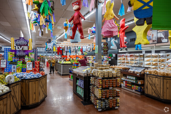 Grab a unique piñata at the Save-A-Lot grocery in Chaffee Park, Denver, Colorado.