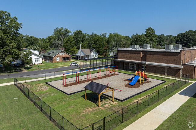 Playground of Athens Elementary School in Athens Alabama.