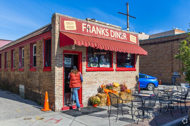 Frank's Diner is a great place to grab breakfast near Southport.
