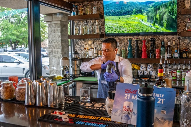 Grab a drink at Taqueria Los Comales just a few minutes away from Prospect at Spring Meadows.