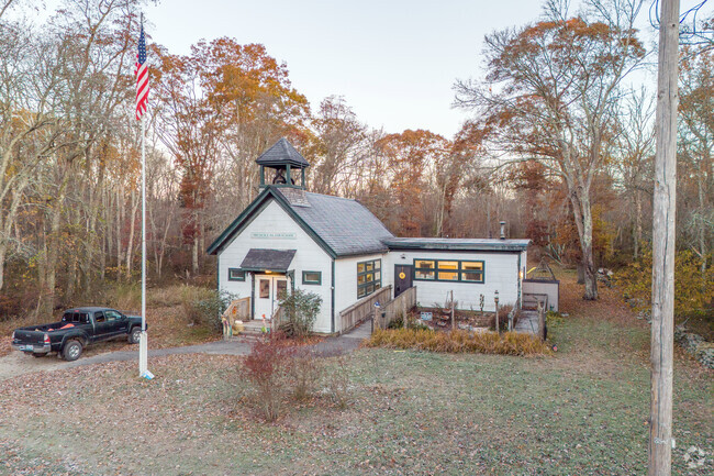 Prudence Island School encourages peer influenced learning unique in the one-room environment.