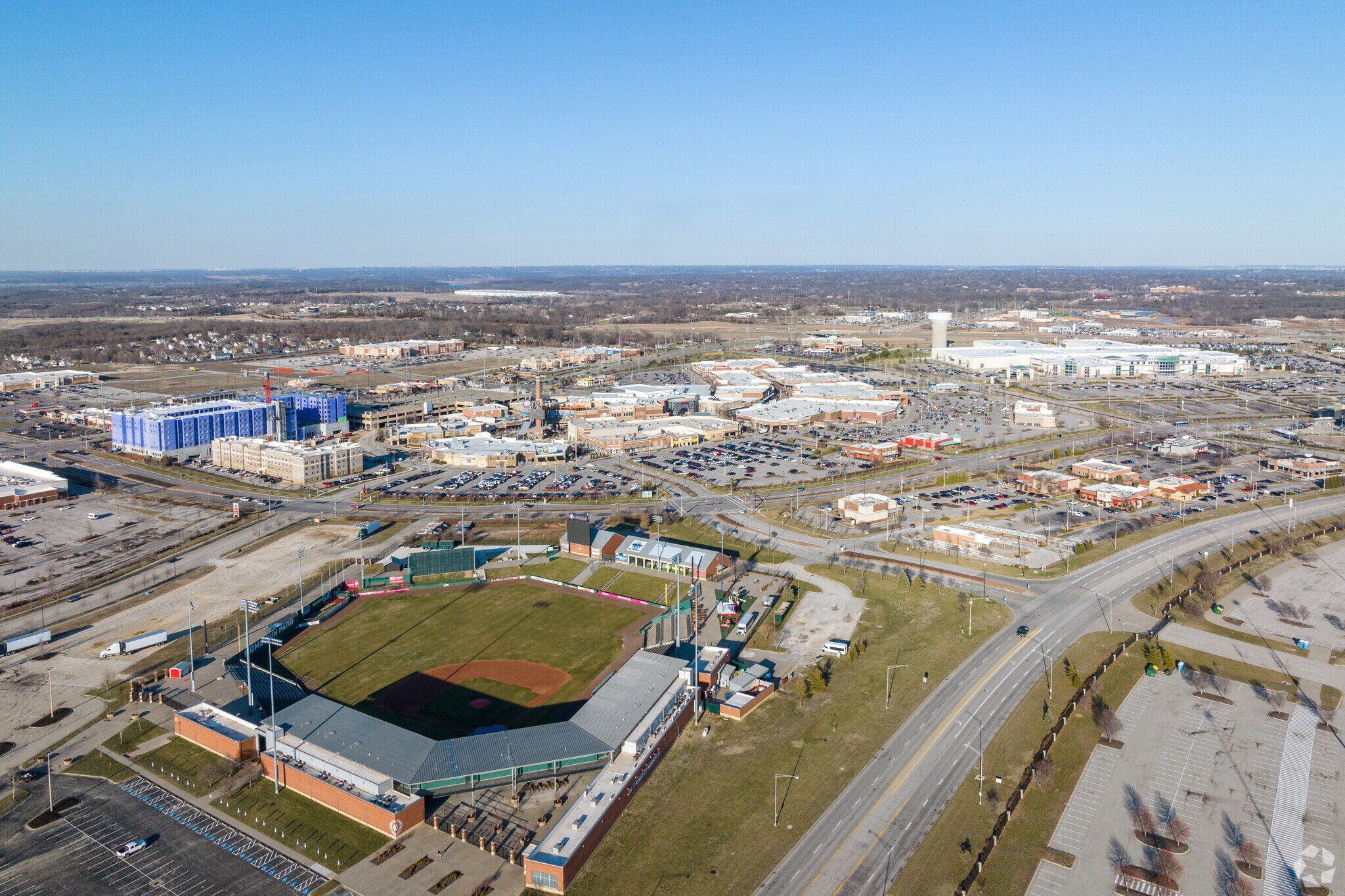 Edwardsville is a 15-mile drive from Downtown Kansas City.