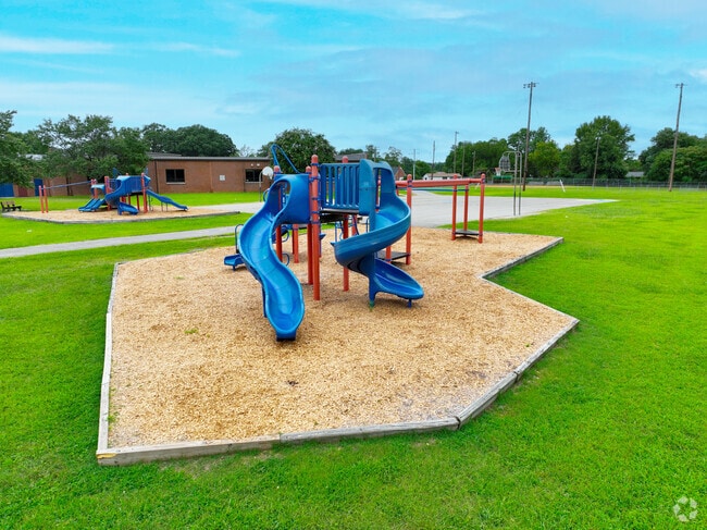 One of the playgrounds at Glen Lea Elementary School.