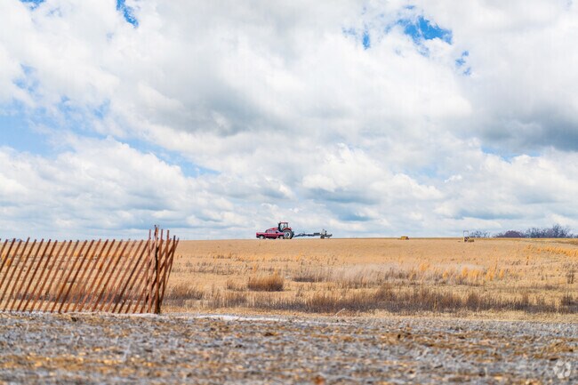 The southern section of Chesterfield Township consists primarily of working farms.