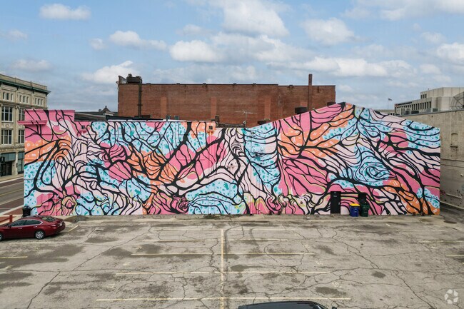 The neighborhood of Blaine is located just outside of downtown Muncie.