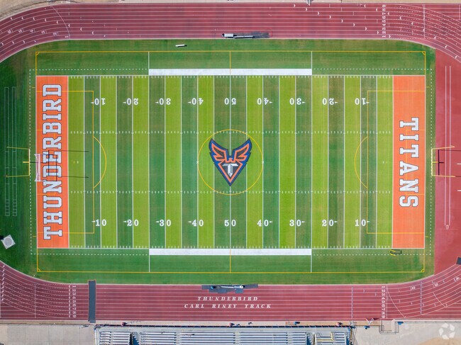 Thunderbird High School's vibrant campus in Moon Valley Park reflects a dynamic student body.