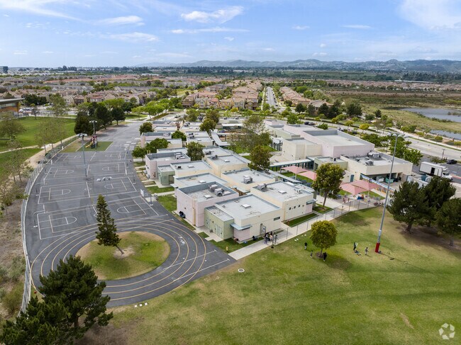 The Rio Del Mar School has a large playground area for elementary-aged students in Oxnard, California.