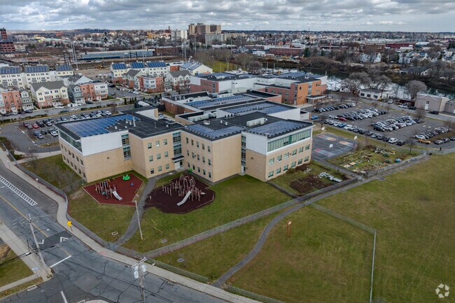 The Barnum School at 495 Waterview Avenue in Bridgeport, CT.