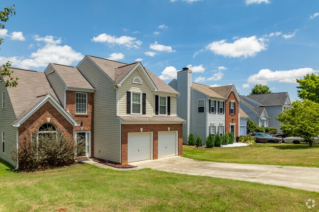 Families enjoy the quiet and safe developments throughout the Bradfield Farms neighborhoods.