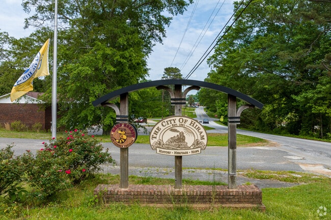 Hiram, GA was named after Hiram Baguette, the town's first postmaster.