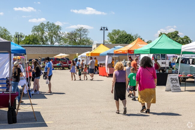 Residents of Summit look forward to the Oconomowoc Farmer's Market in the warmer months.