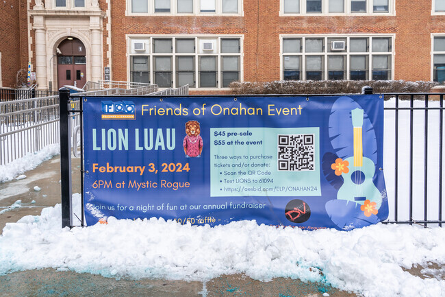 Onahan Elementary School has an active support group.