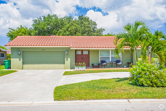 Modernized ranch style homes are cozy and spacious in Westwood Community South in Coral Springs, Florida.