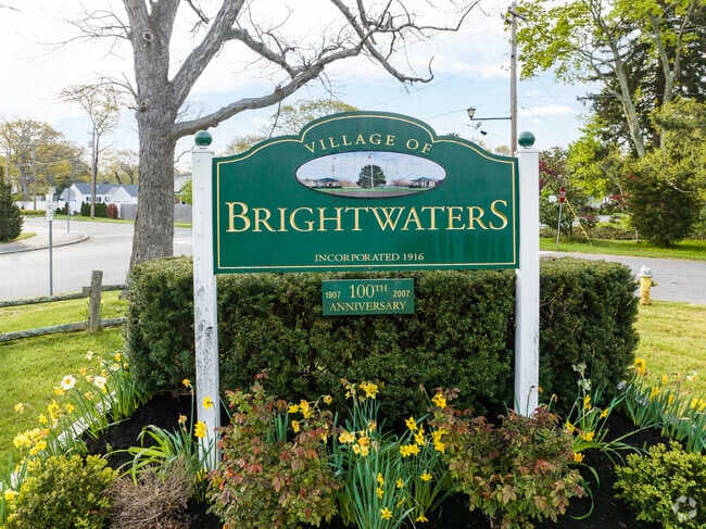 Brightwaters was incorporated back in 1916.