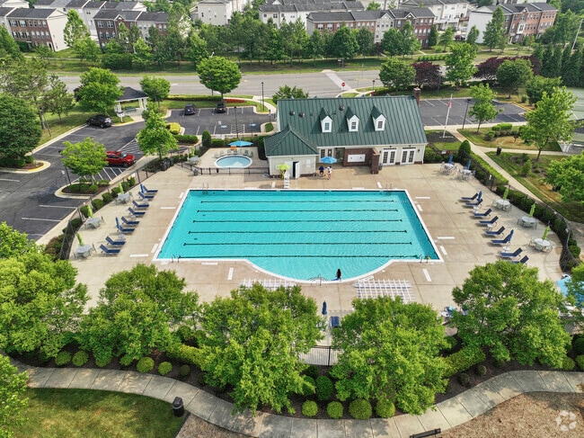 The Villages of Piedmont community pool and playground offer family-friendly recreation just minutes from Silver Lake.