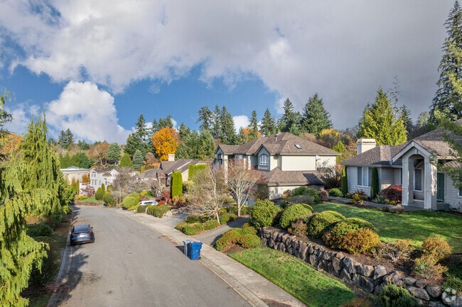 Homes in Sammamish's Sahalee neighborhood span a wide range of prices.