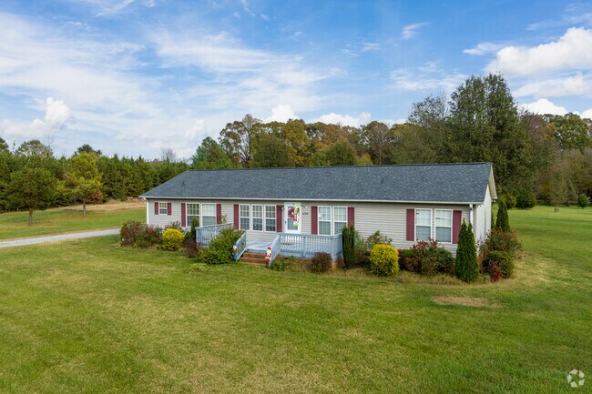 Ranch homes are popular in Burnetts Chapel/Coltrane Mill.
