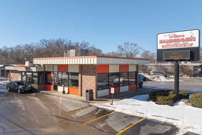 Lunchtime in East Muskegon sees a big rush of people to Mr. Quick's on Laketon Ave.