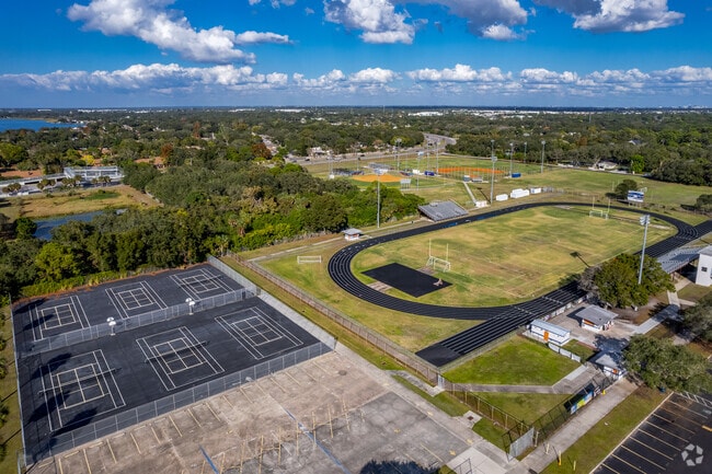 Osceola Fundamental high school offers many sports teams for kids to join.