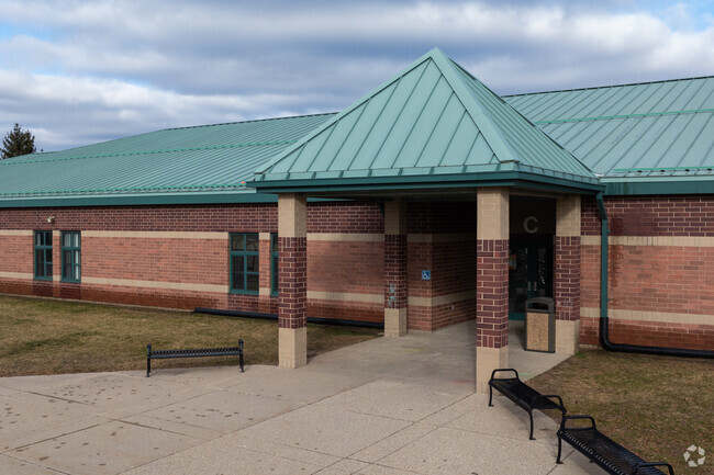 Explorer Elementary School, Entrance.