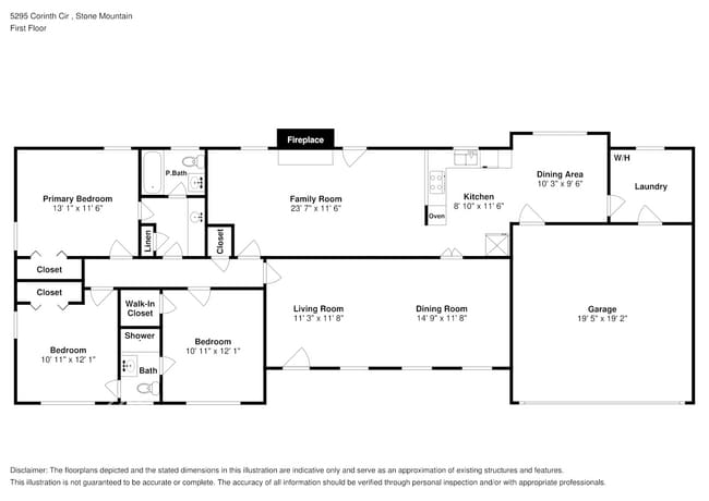 5295 Corinth Cir, Stone Mountain, GA 30087 - photo 2