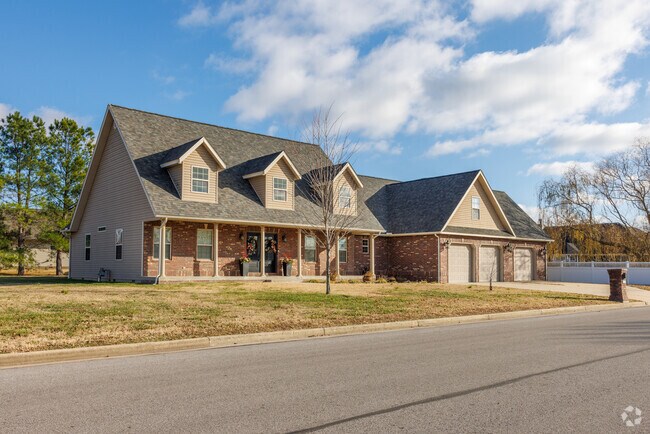 Oakland Heights includes modern designs with overlapping roof gables.