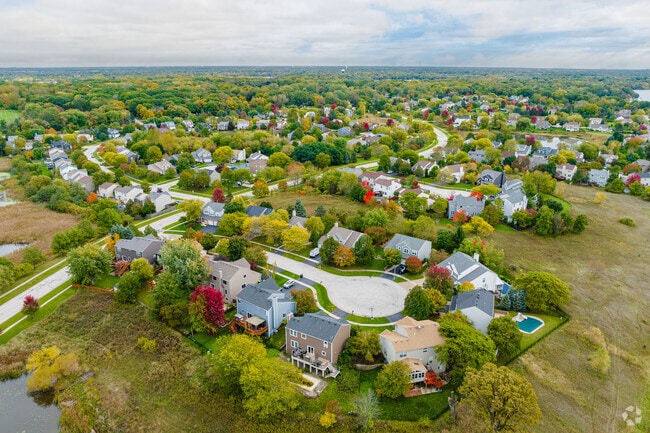 A portion of Lake Villa's community lives in newer subdivisions north of Deep Lake.