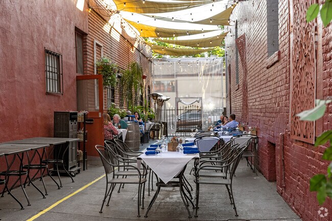French Le Gare is a popular choice for an intimate dinner in West End Santa Rosa.