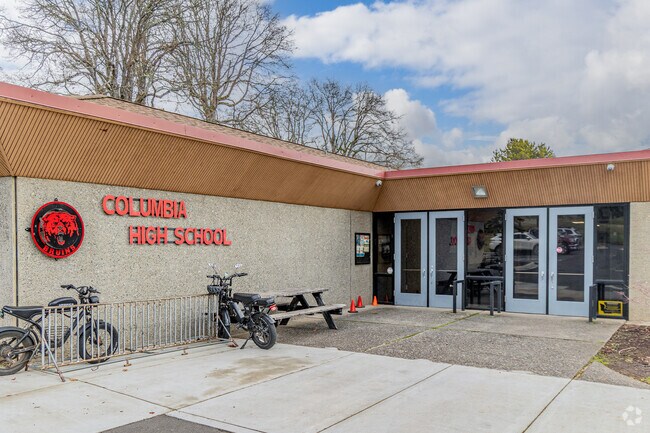 Columbia High School is rated B- on Niche.