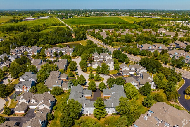 Hidden Creek is a peaceful townhouse neighborhood near Aurora and Oswego.