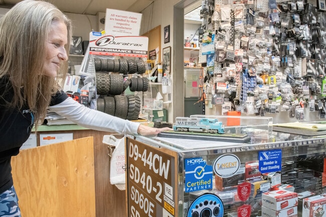 For remote adventures or model trains East Juniata residents rely on Shaffer's Full Steam Ahead.