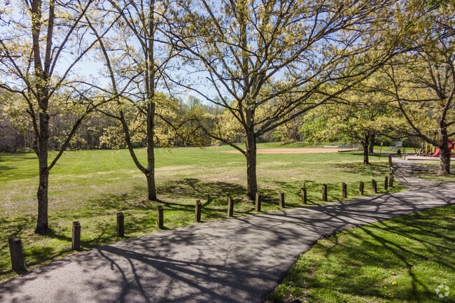 Marlton Community Park is a 68-acre green space with numerous walking trails, tennis courts and a full baseball diamond.