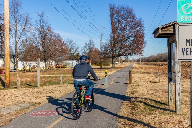The Madison County Transit Nature stretches between the cities of Granite City and Edwardsville.
