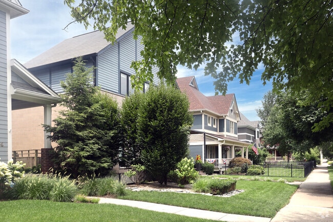 Cottage Home a historic neighborhood have front porches providing with a place to relax.