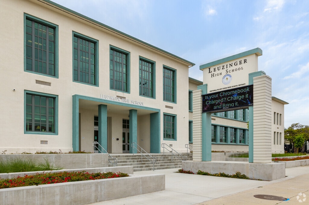 Leuzinger High School in Lawndale, CA.