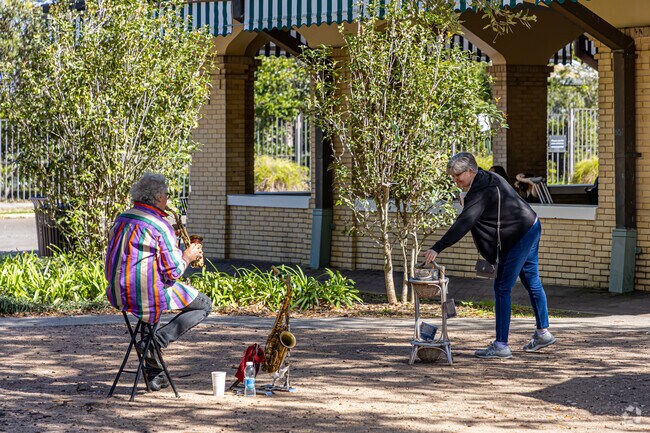 Live music often fills the air near Café Du Monde in City Park.