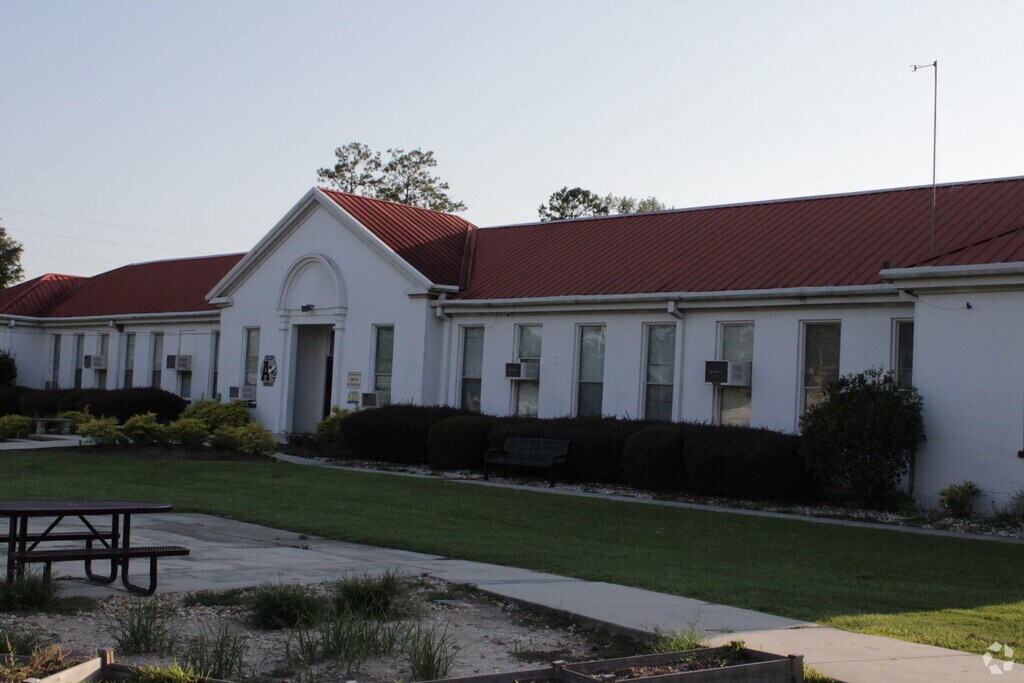 Main entrance to Albany Upper Elementary School in Livingston Parish, Albany LA