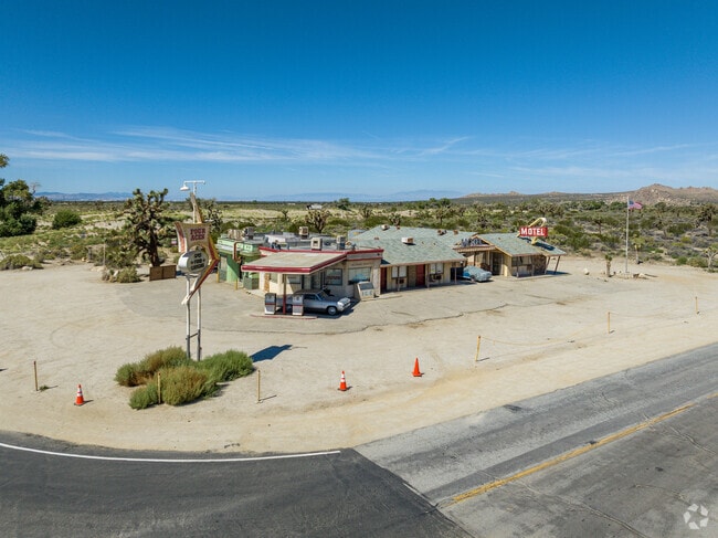 The iconic Four Ace Motel movie set is just down the road from Sun Village.
