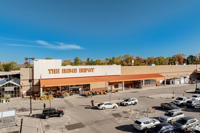 home depot building entrance