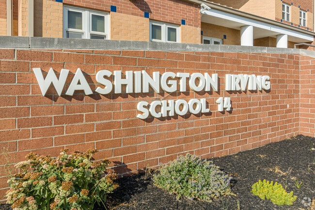 Washington Irving Elementary School, serving Indianapolis students up to 5th grade.