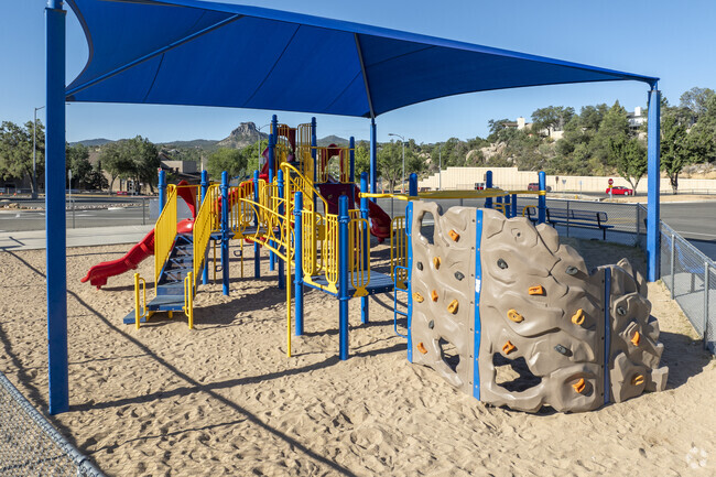 Kids love the playground at Prescott’s Abia Judd Elementary School.