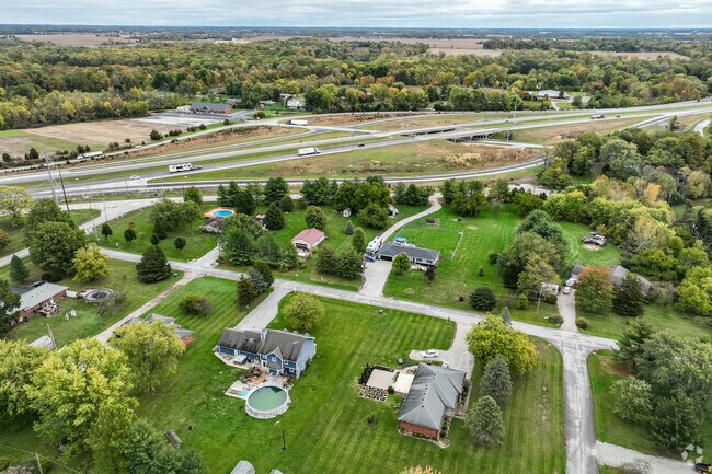 Access to the Acton area southeast of Indianapolis is available via I-74 East.
