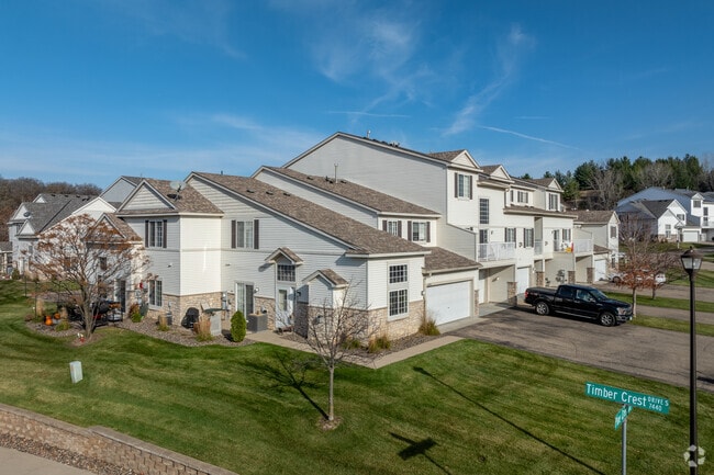 New traditional townhomes in a variety of styles are popping up in Cottage Grove.