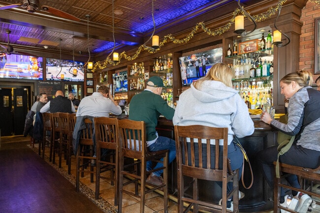 Grab a tasty bite at Black Horse Tavern in the Flats for either lunch or dinner.