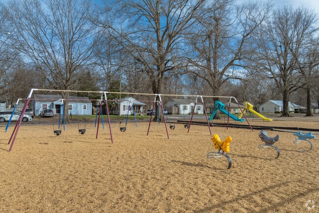 Kids can be kids on the playground at Firemans Park in Cleveland.
