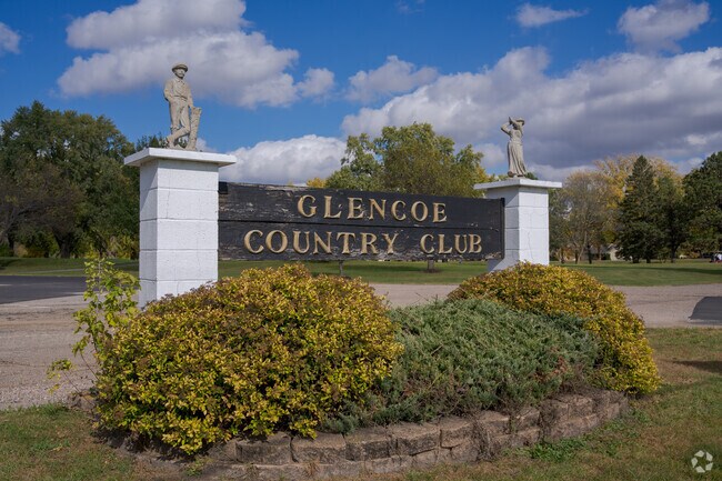 The golf course at the Glencoe Country Club is open to the public, spanning over 6,000 yards of play.