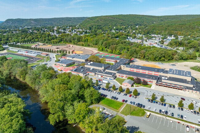 Port Jervis Middle School gained recognition for having a successful athletic program.